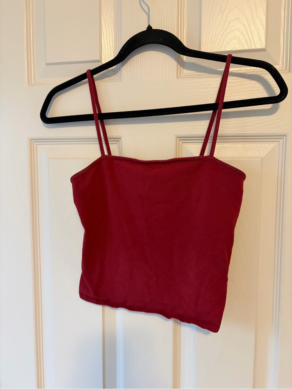 💚 SILENCE + NOISE - Small Red Top - Urban Outfitters